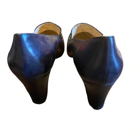 Raspini Firenze Vintage Leather Loafer Heels - Picture 7 of 9